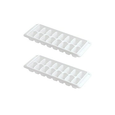 EDGO Freeze-it 3 Pack Plastic Ice Cube Trays Regular Pink Strong Great Value!